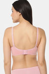 Amante Padded Non Wired Full Coverage T-Shirt Bra - Pink Nectar — thumbnail 4